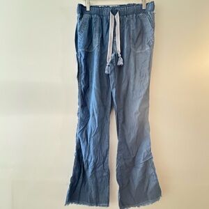 Rewash Denim Blue Relaxed Pants